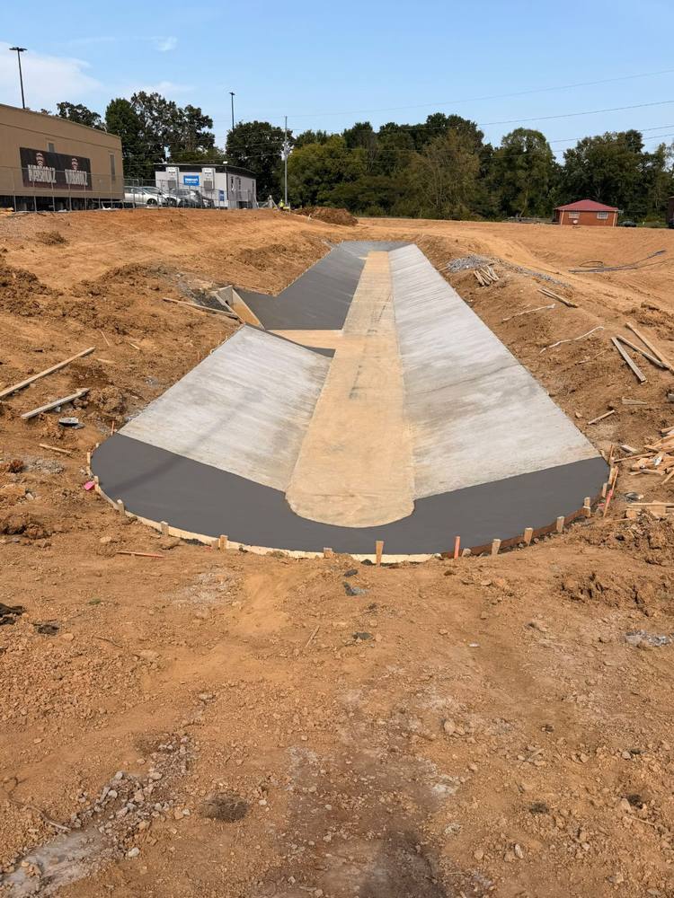Concrete infrastructure work by Dubon Concrete in Knoxville, TN