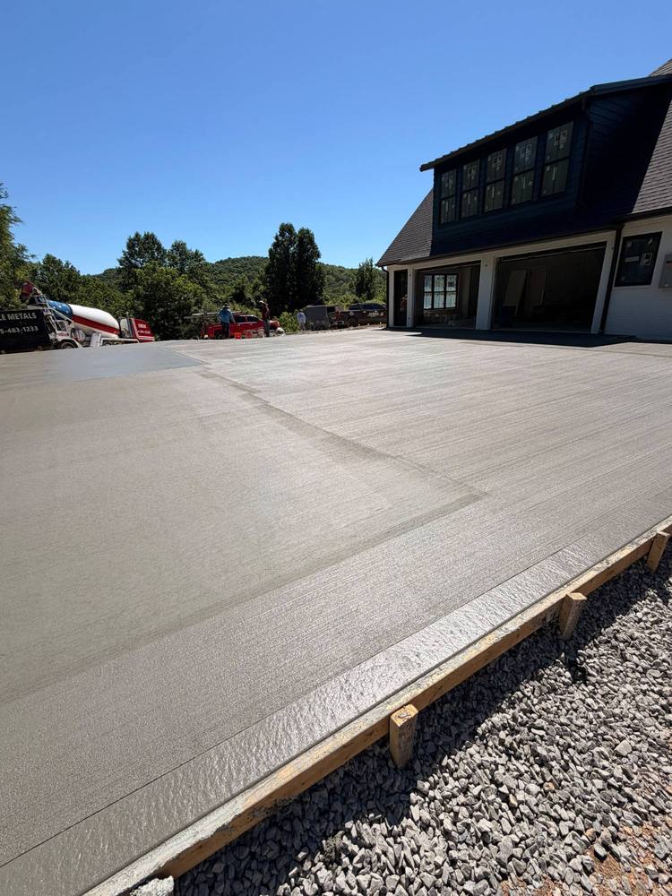 New concrete construction by Dubon Concrete in Knoxville, TN